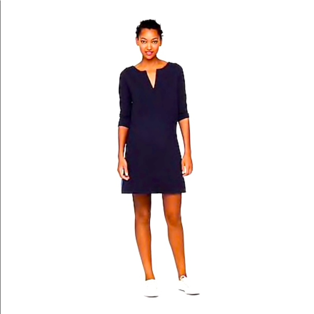 J Crew Navy Knit Tunic Dress Cover Up